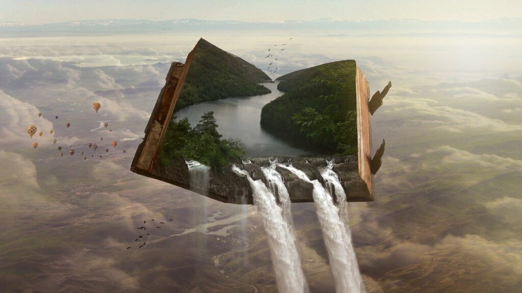 Waterfall Book
