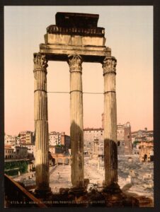 ruins-of-temple-of-castor-and-pollux-rome-italy